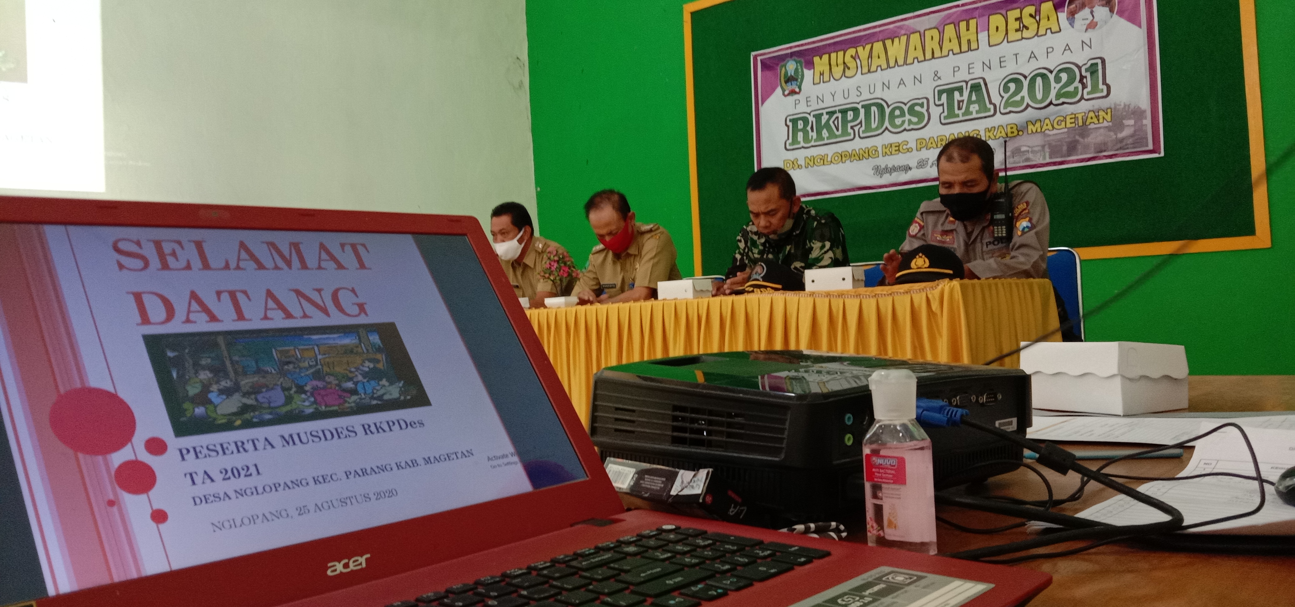 MUSDES PENYUSUNAN DAN PENETAPAN RKPDES TAHUN ANGGARAN 2021